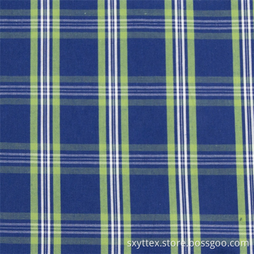 Colorful Yarn Dyed 100%Cotton Plaid Fabric For Dress